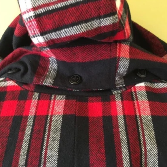 Cooperative PLAID Cape by Urban Outfitters SIZE XS - Picture 10 of 11